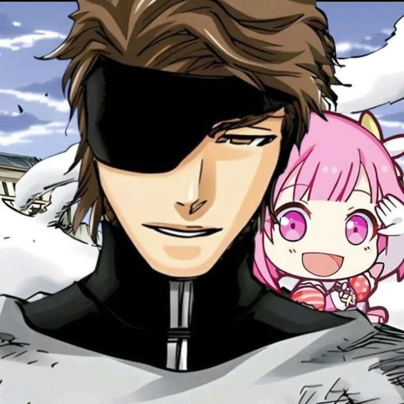 Meme Aizen ánh mắt lạnh lùng nhưng hài hước