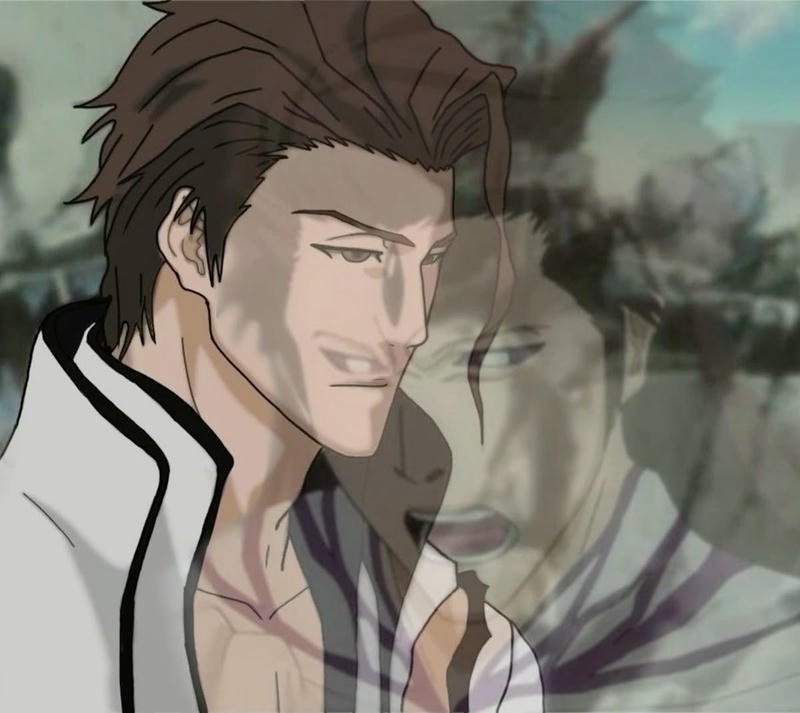 Meme Aizen biểu cảm tự tin đầy khí chất