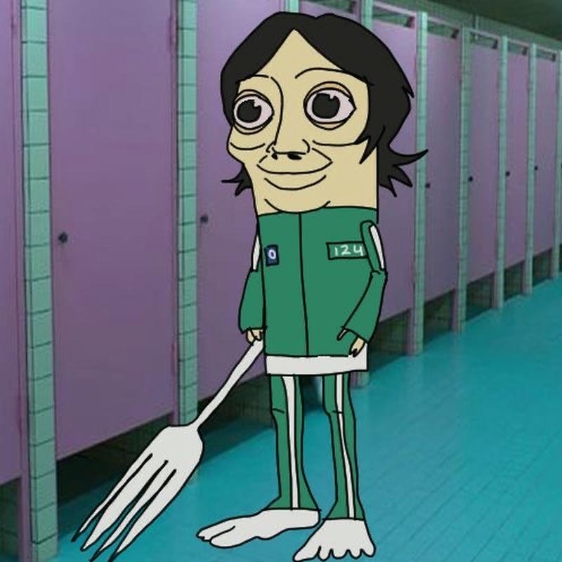 Meme Squid Game gương mặt gây lú cực mạnh