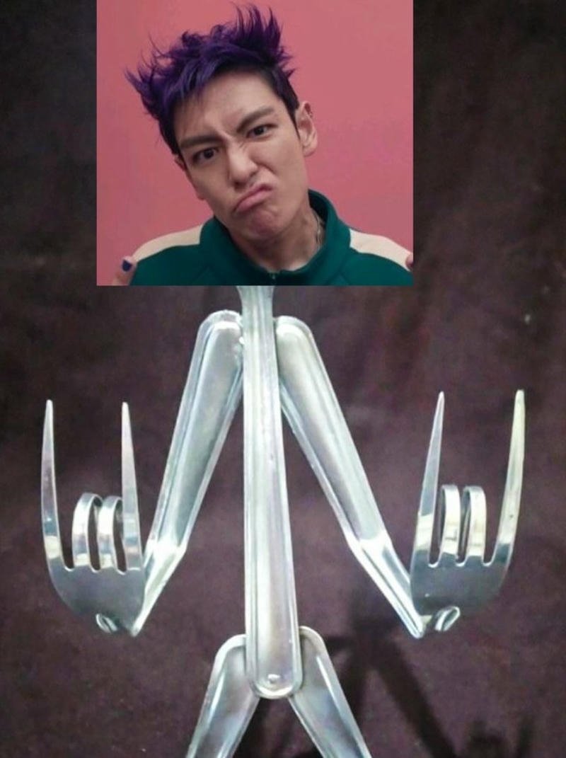 Meme chế Squid Game gương mặt bất ngờ siêu lầy