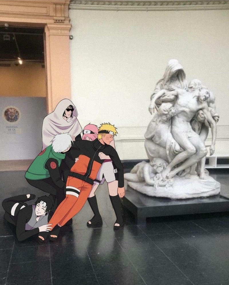 Naruto meme ảnh chế ghép vào ảnh thật