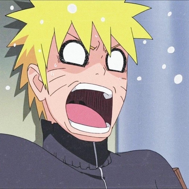 Naruto meme ngạc nhiên há hốc mồm