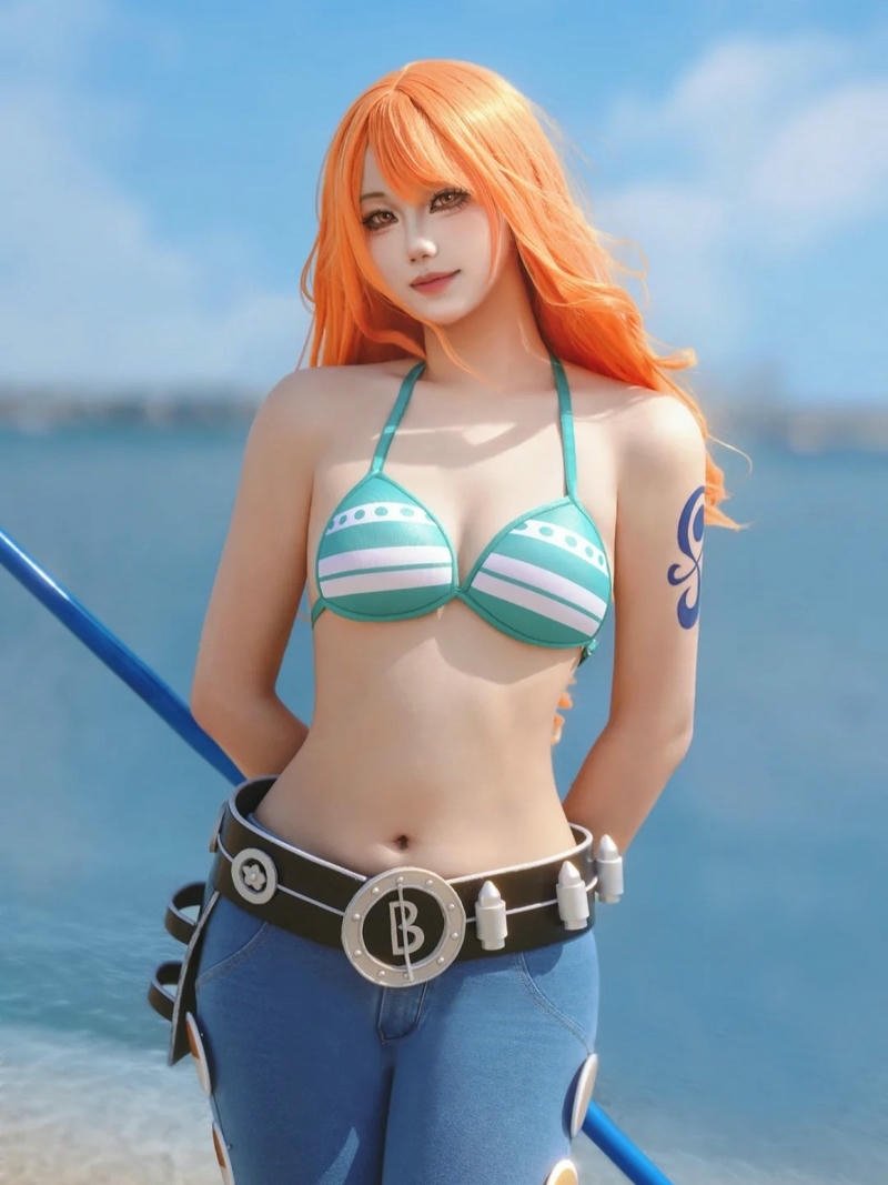 Người mẫu nhập vai Nami thần thái nổi bật cá tính