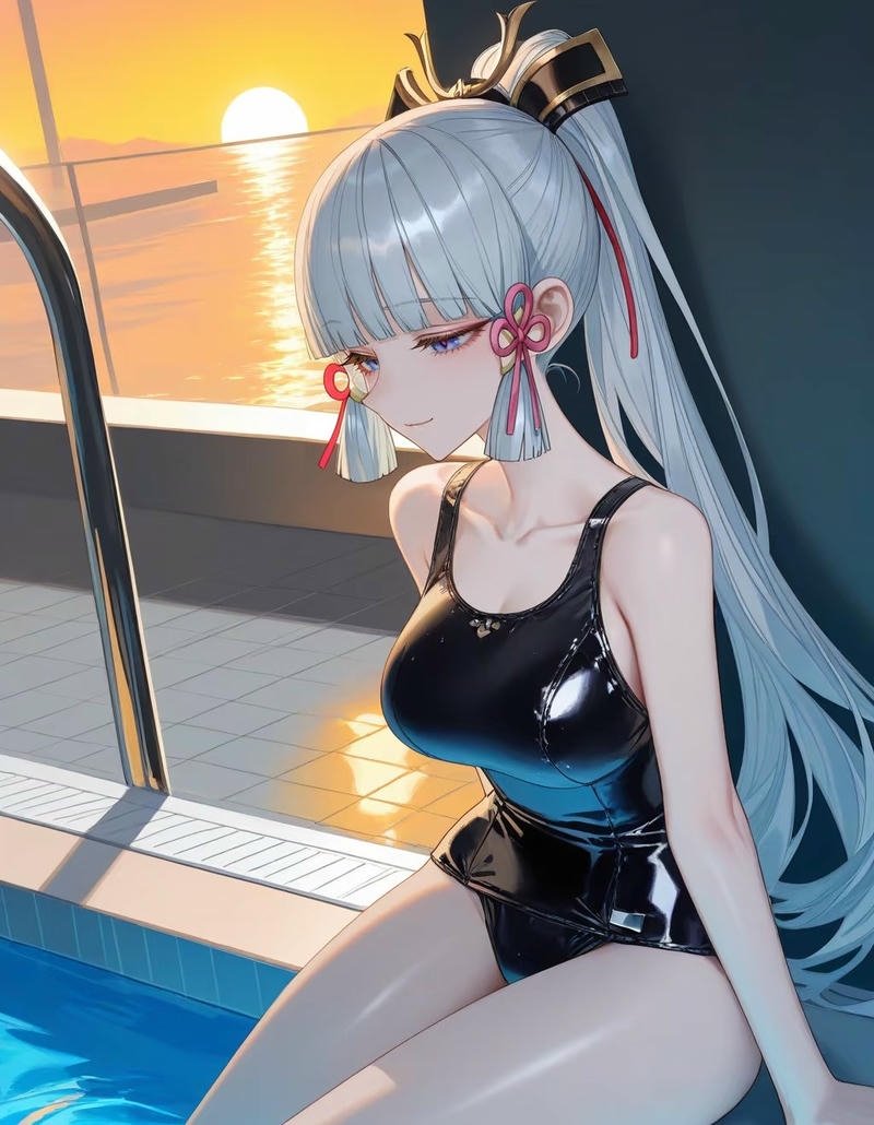 Nhân vật anime nữ dáng múp tròn dễ thương