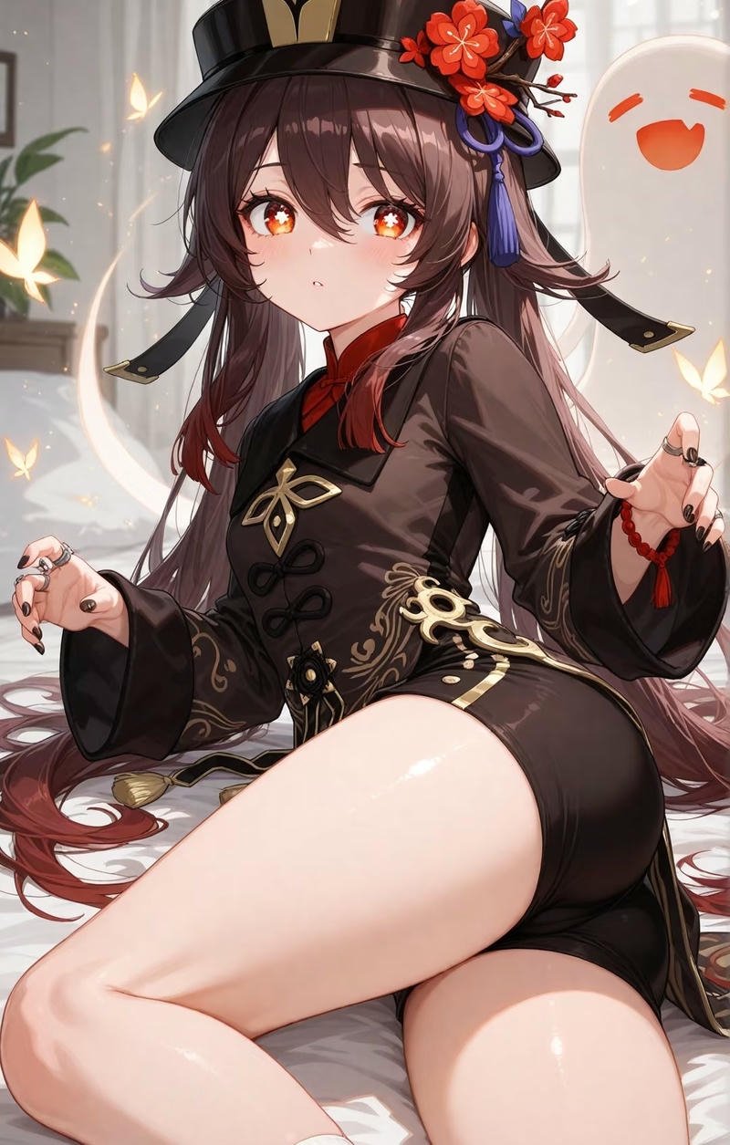 Nhân vật nữ anime dáng múp phong cách chibi