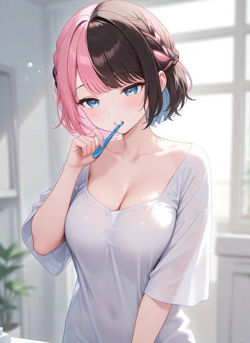 Nhân vật nữ anime thân hình múp đáng yêu