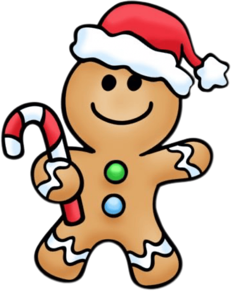 Sticker bánh quy noel xinh yêu cực