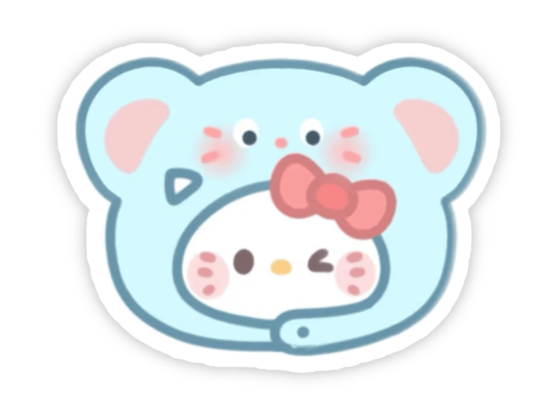 Sticker dễ thương biểu cảm cute khiến ai cũng yêu thích
