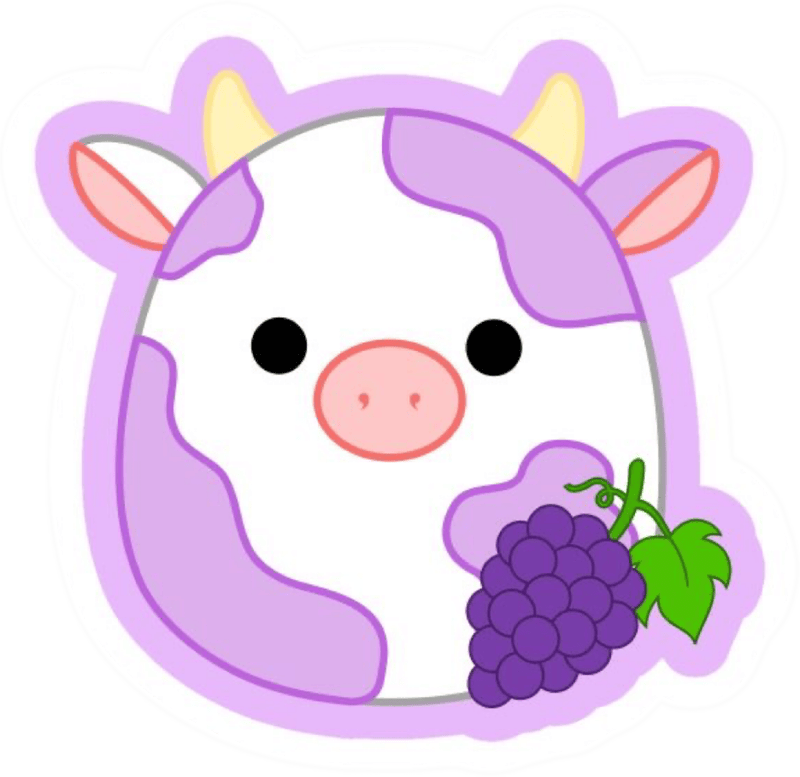 Sticker hình dán cute xinh xắn đáng yêu