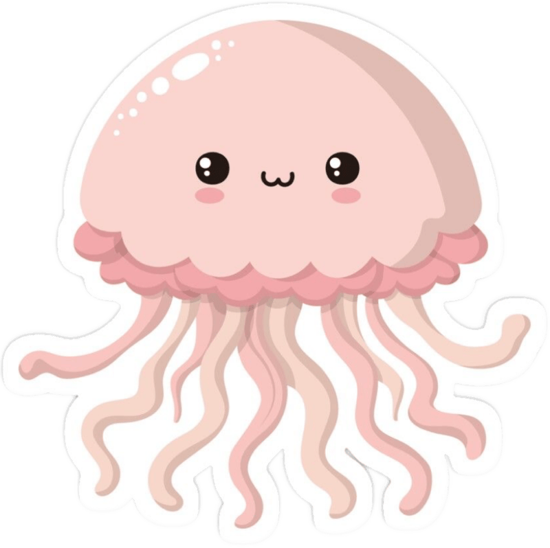 Sticker hình dán cute xinh xắn đáng yêu hết nấc