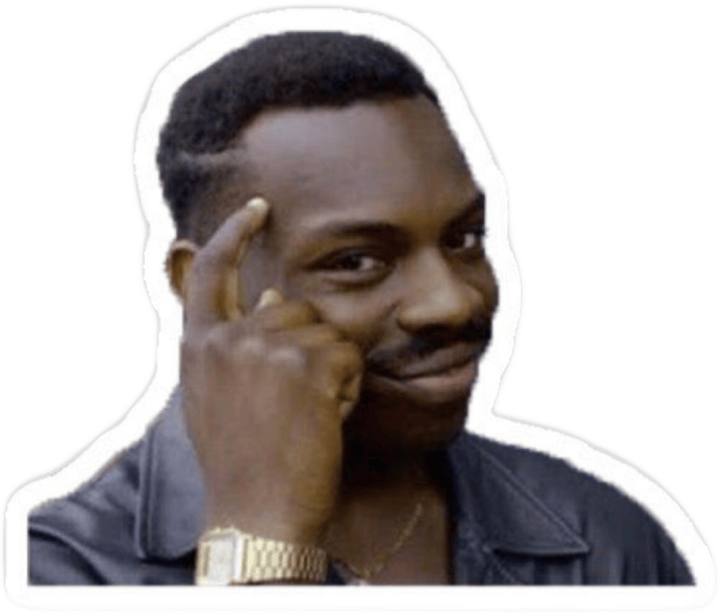 Sticker meme troll siêu lầy anh da đen