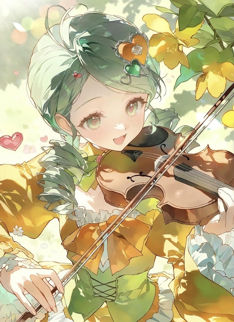 Sự tinh nghịch nhẹ tạo sức hút cho nhân vật anime nữ