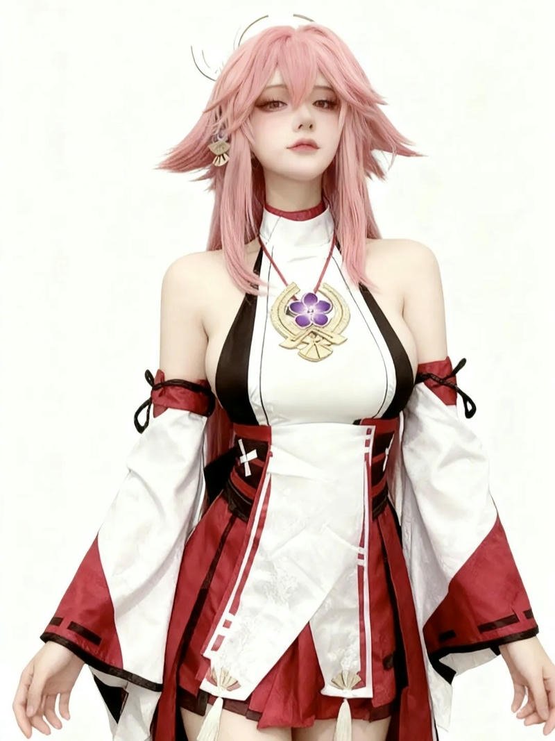 Tạo hình cosplay Yae Miko với phong cách độc đáo ấn tượng