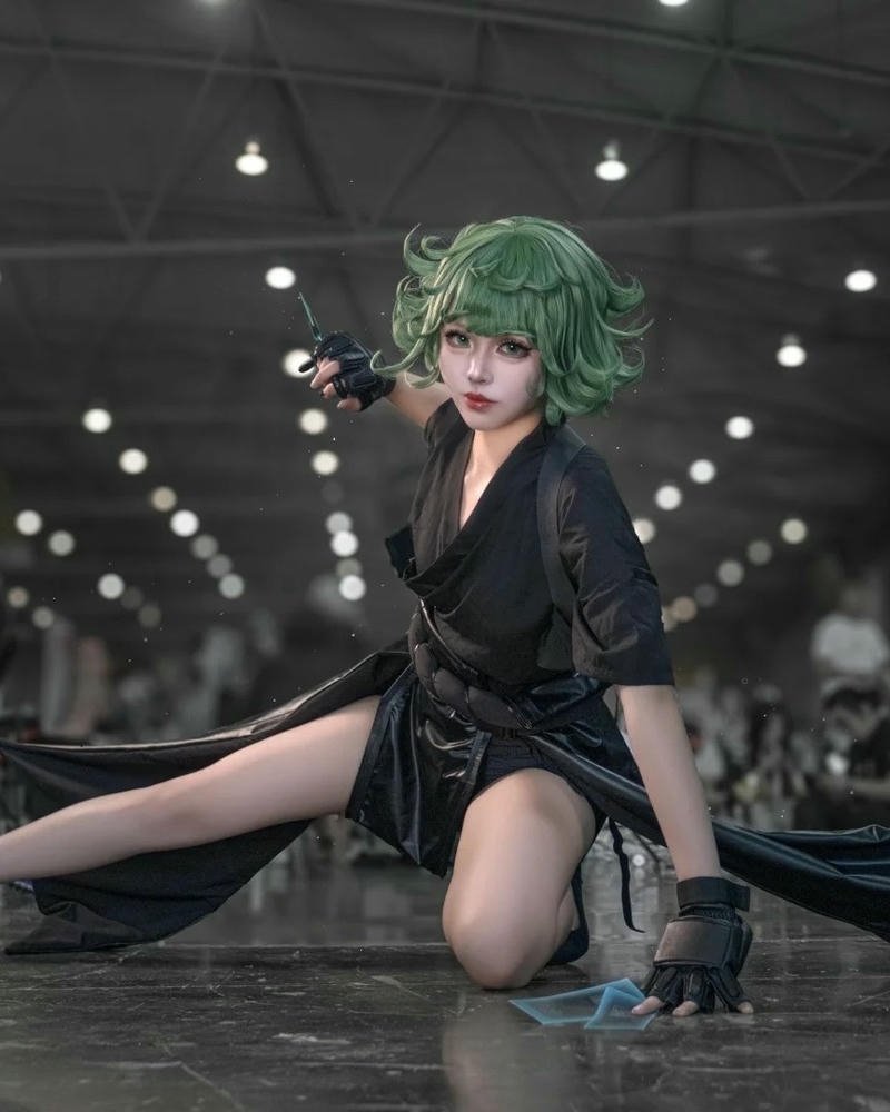 Tatsumaki cosplay hình ảnh nổi bật với thần thái đặc trưng