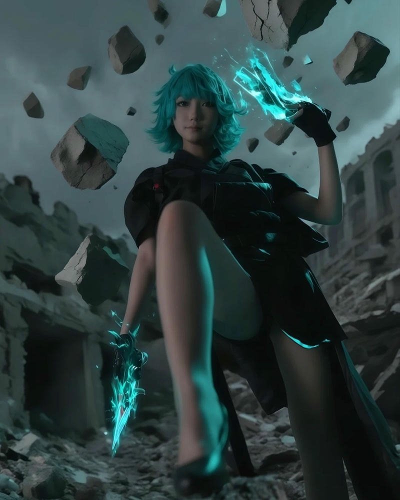 Tatsumaki cosplay phong cách cá tính mang vẻ đẹp hiện đại