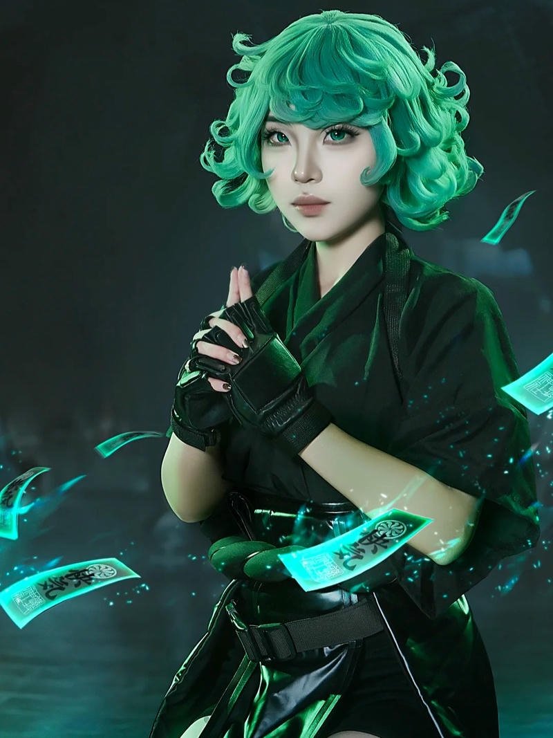 Tatsumaki cosplay tạo hình chân thực với phong cách cuốn hút