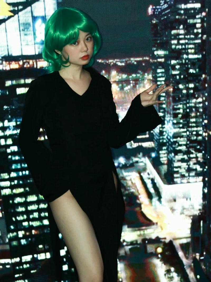 Tatsumaki cosplay thần sắc ấn tượng mang nét đẹp bí ẩn