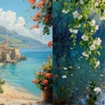 tranh vẽ phong cảnh thumbnail