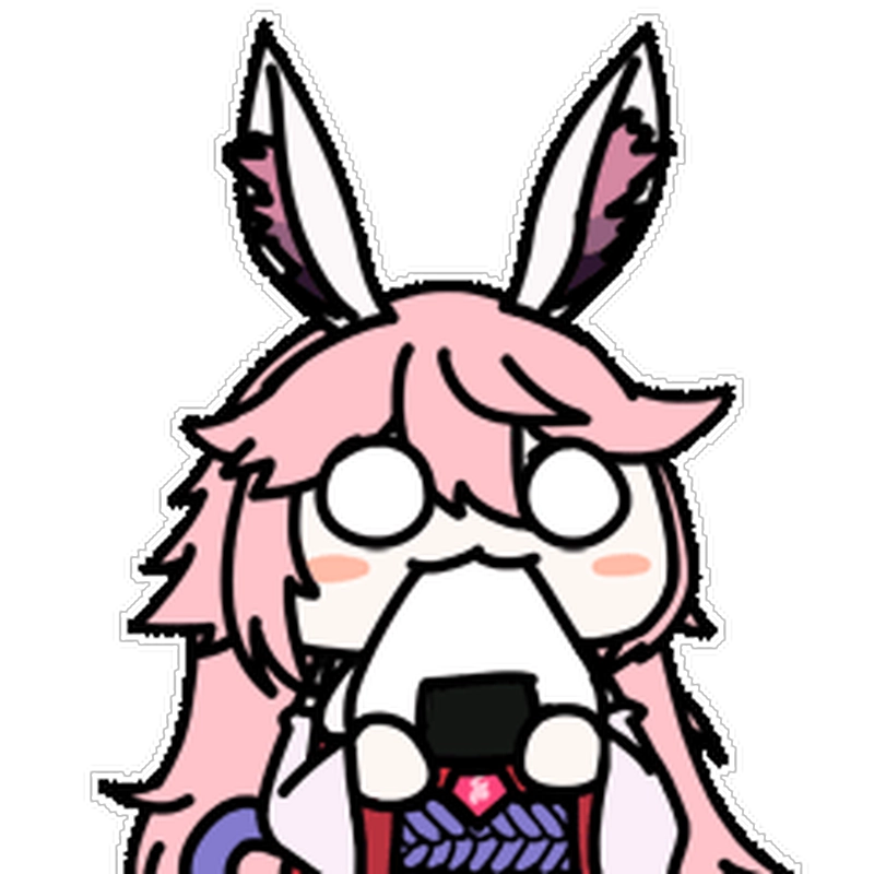 Ảnh sticker anime biểu cảm ngộ nghĩnh đáng yêu