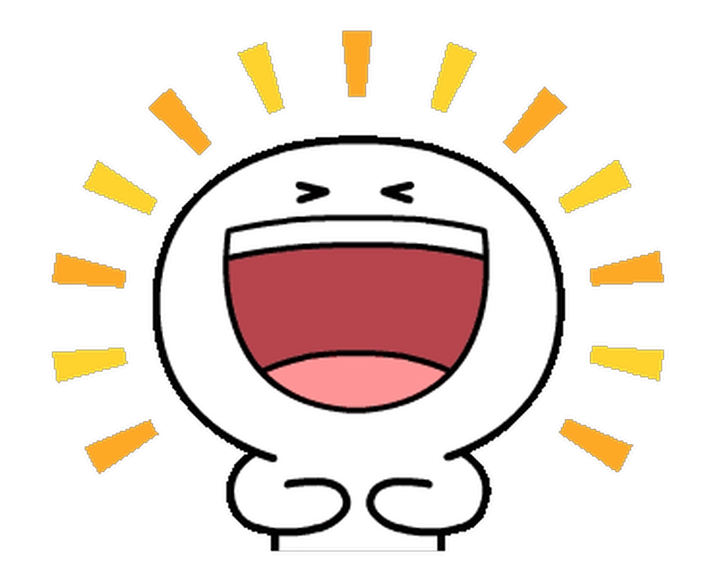 Ảnh sticker tự làm biểu cảm vui nhộn đáng yêu