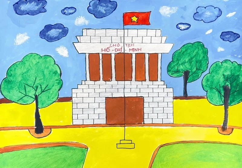 Cách vẽ đơn giản phù hợp cho học sinh tiểu học thực hành