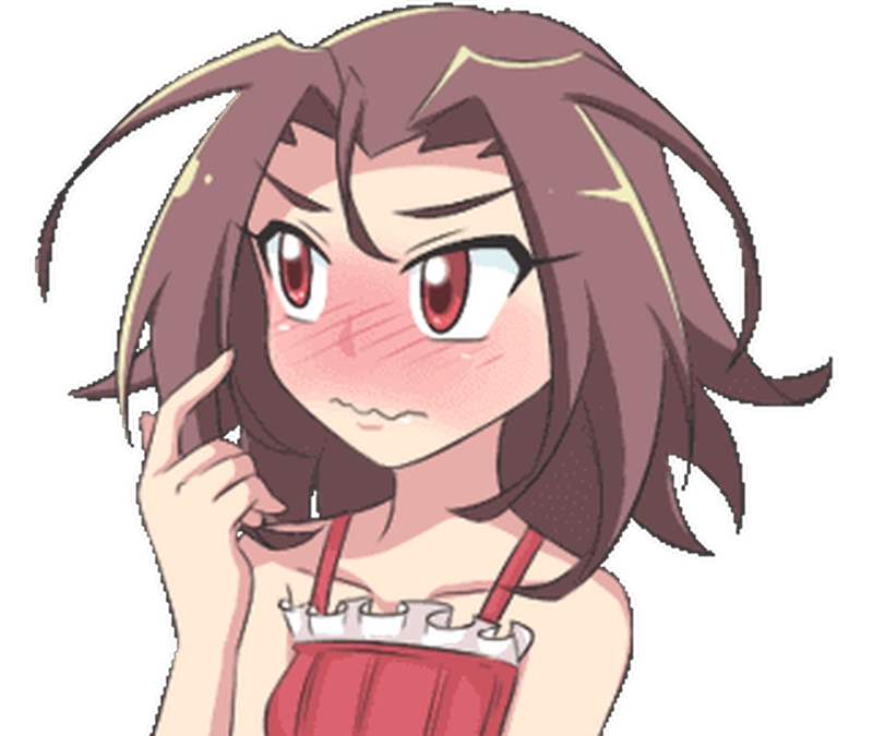 Hình ảnh sticker anime phong cách kawaii dễ thương