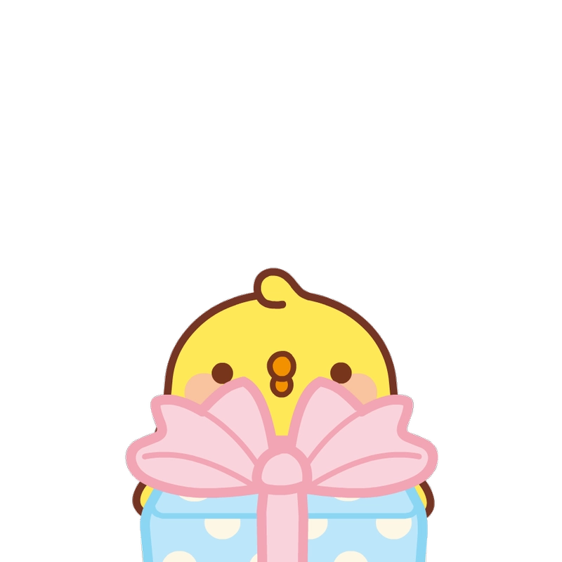 Hình ảnh sticker phong cách chibi đáng yêu