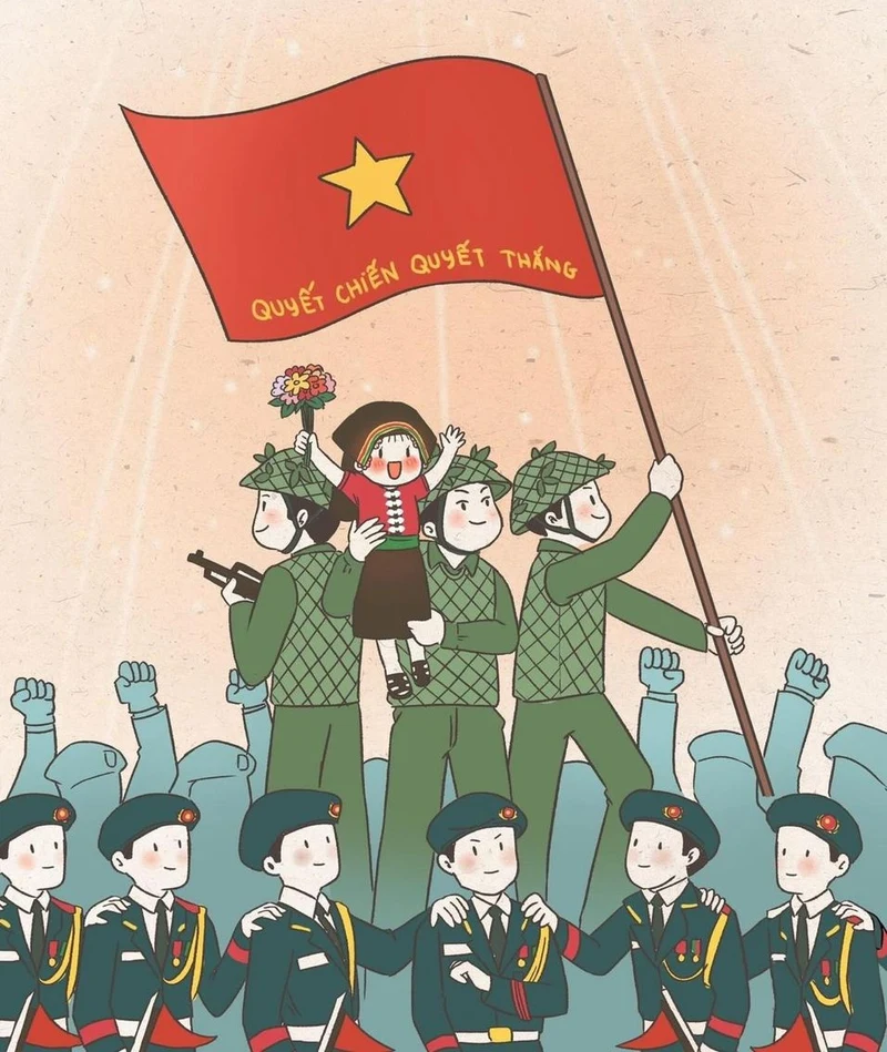Hình ảnh vẽ tranh em yêu tổ quốc thể hiện tình yêu quê hương