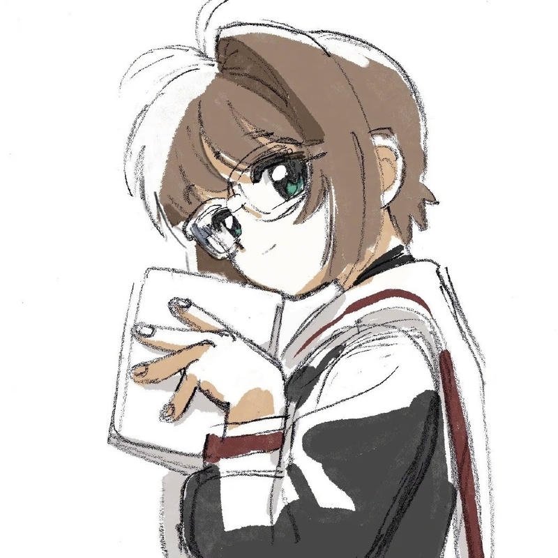 Hình anime nữ đeo kính mang nét cá tính riêng
