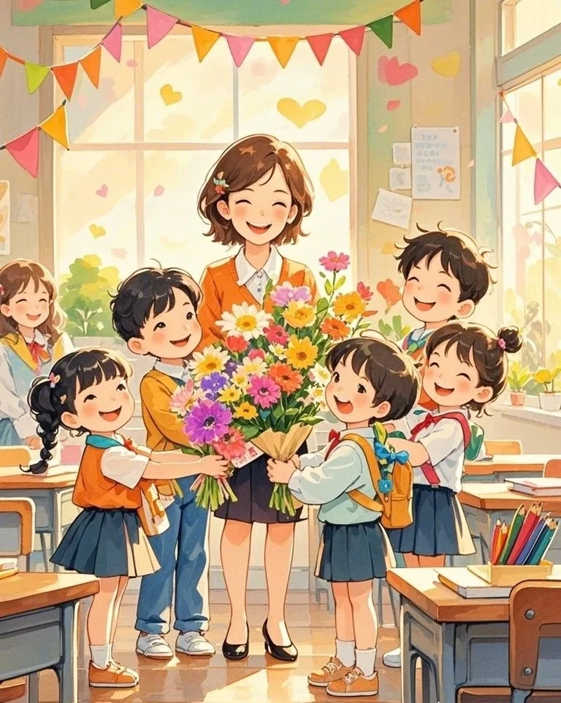 Hình minh họa nghề giáo viên mang tính giáo dục cao