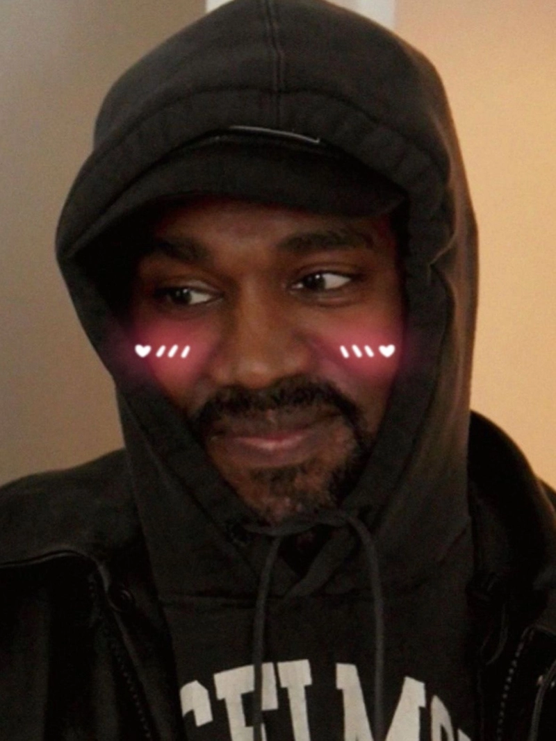 Meme Kanye West nũng nịu dễ thương