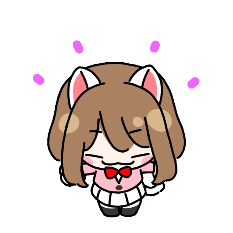 Nhãn dán anime phong cách chibi cute