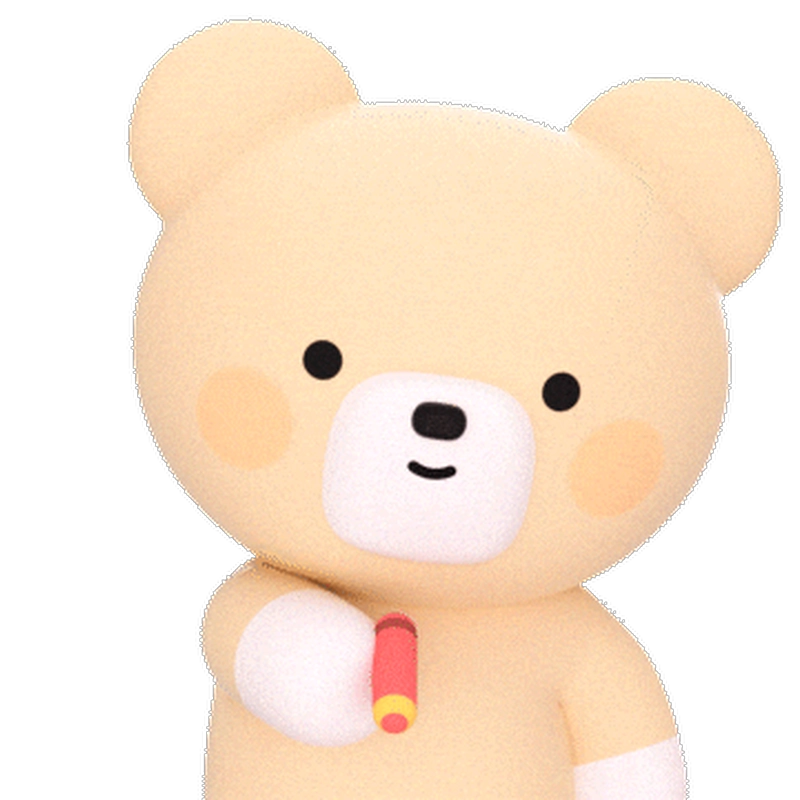 Nhãn dán sticker vibe hoạt hình dễ thương