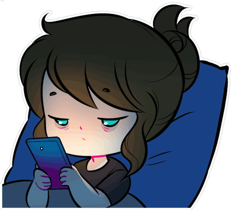 Sticker anime biểu cảm dễ thương sinh động