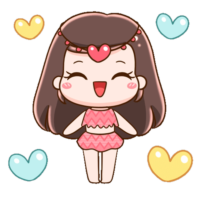 Sticker anime phong cách hoạt hình Nhật Bản