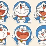 Sticker doraemon thumbnail