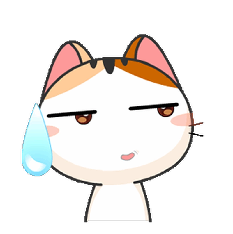 Sticker hình con mèo cute nhỏ xinh