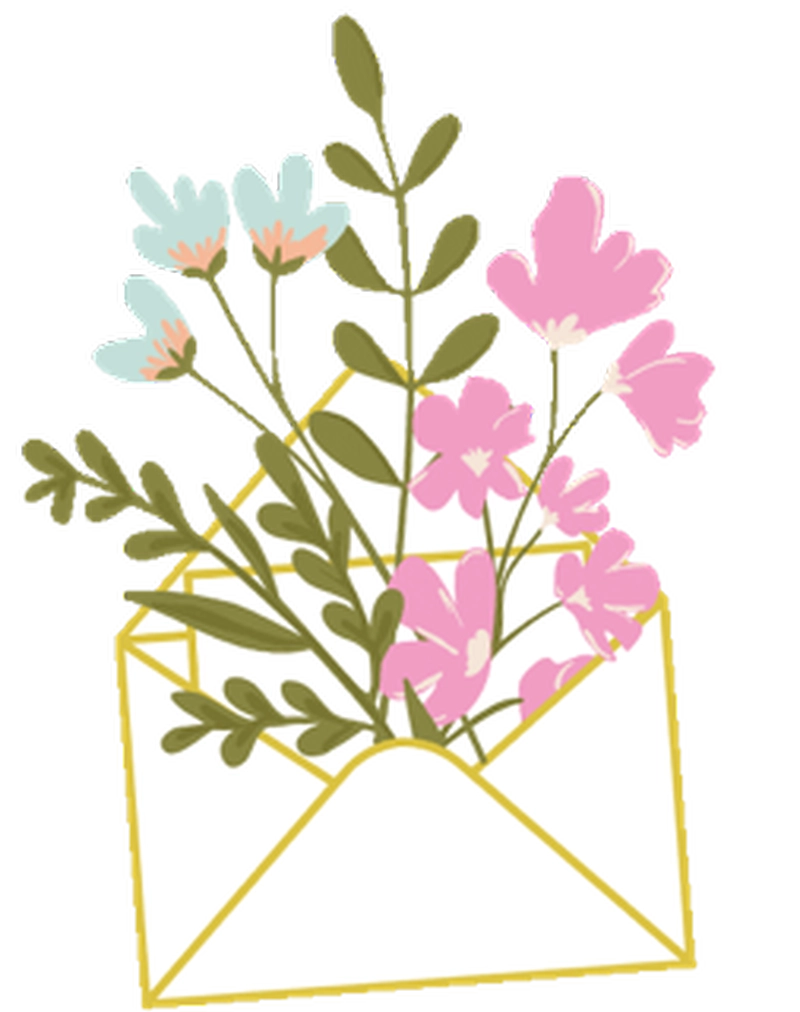 Sticker hoa vibe mùa xuân dịu dàng